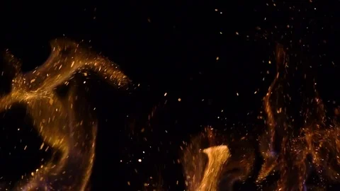 The fire of a spark. Background. Slow motion 스톡 동영상 75830611