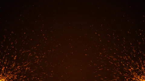 Fire Spark Particle Abstract Background Stock Footage 245051686
