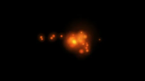 Fire Sparkles Stock Footage 7903593