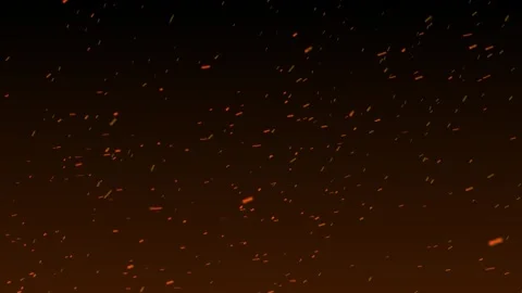 Fire sparks and glowing ember particle Stock Footage 336014180