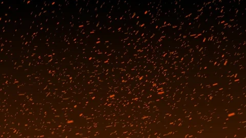 Fire sparks and glowing ember particle Stock Footage 336014468