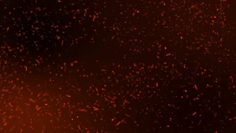 Fire sparks background with smoke video animated background Stock Footage 340604438