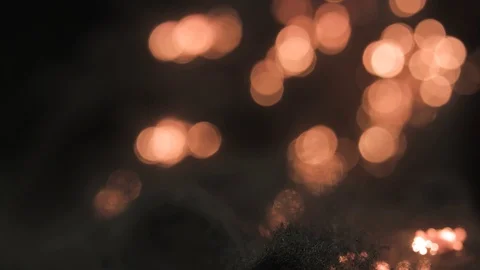 Fire Sparks Close-up 스톡 동영상 89982987