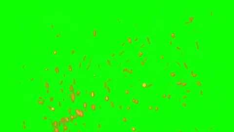 Fire Sparks Effect Green Screen Animation Effect  Video Footage Stock Footage 322161438
