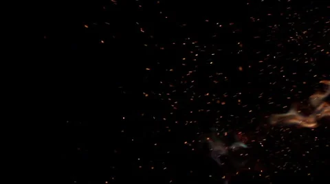 Fire sparks Stockbeeldmateriaal 67607733