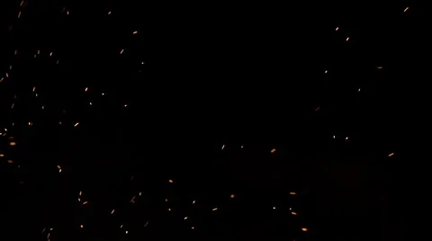 Fire sparks Stock Footage 67607894