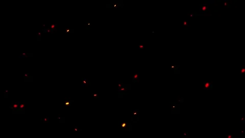 Fire sparks Stock Footage 286370962