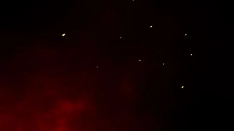 Fire Sparks Loop Stock Footage 263960637