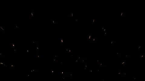 Fire Sparks Motion Background Loop Stock Footage 316879330