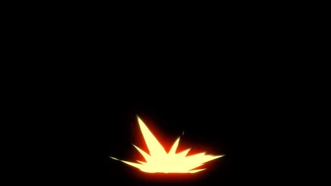 Fire sparks motion graphics with dark background Stock Footage 123894470