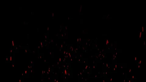Fire sparks particle background animation Stock Footage 298784534