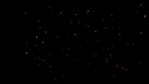 Fire Sparks, particles, sparkles 库存影片 271208915