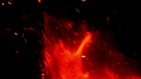 Fire Sparks, particles, sparkles Vídeo Stock 271209660