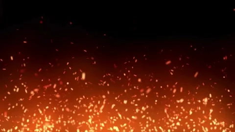 Fire Sparks, particles, sparkles Video stock 271210251