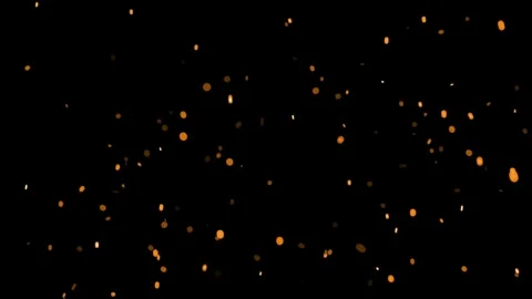 Fire Sparks, particles, sparkles Vídeo Stock 271210269