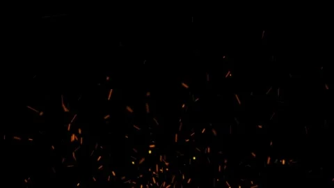 Fire Sparks, particles, sparkles Stock Footage 271210449