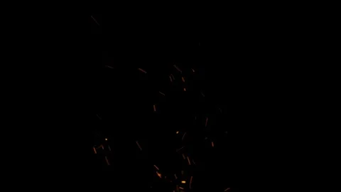 Fire Sparks, particles, sparkles Stock Footage 271210453