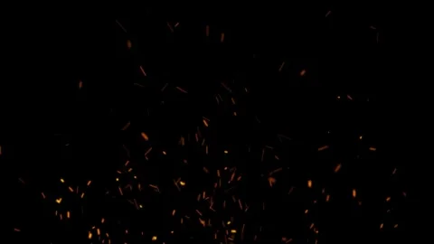 Fire Sparks, particles, sparkles Stock Footage 271210465