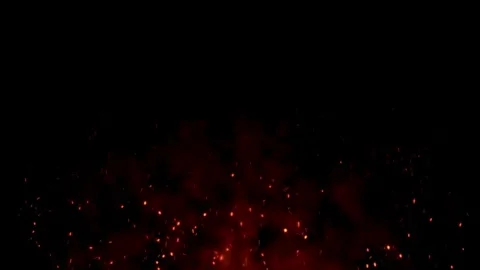 Fire Sparks, particles, sparkles Vídeo Stock 271210471