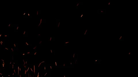 Fire Sparks, particles, sparkles Stock Footage 271210472