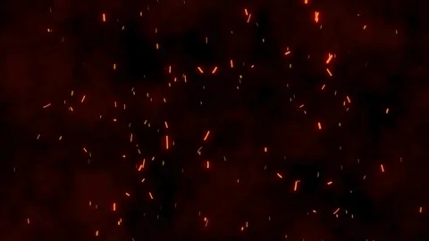 Fire Sparks, particles, sparkles Video stock 271210511