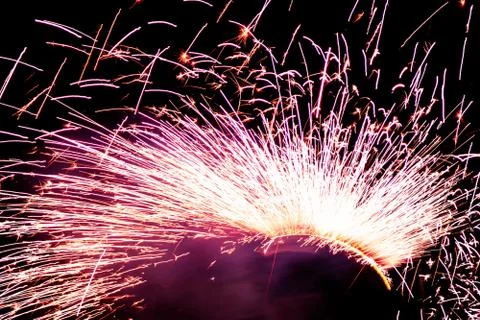 Fire Sparks Stock Photos