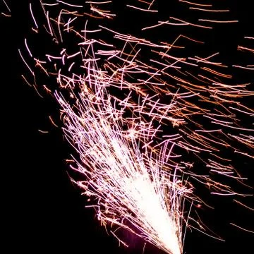 Fire Sparks Stock Photos