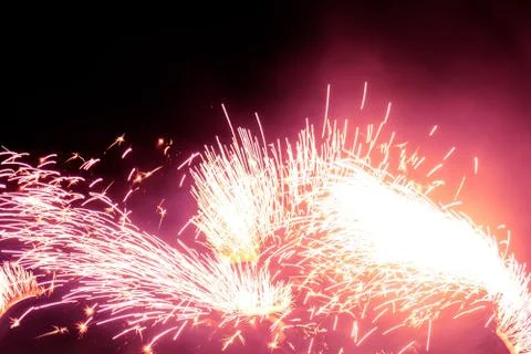 Fire Sparks Stock Photos