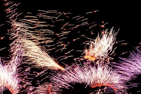 Fire Sparks Stock-Fotos