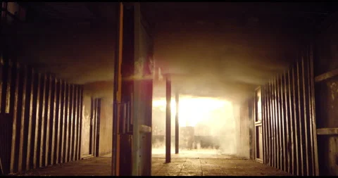 Fire Spreading Really Fast Inside Room Stock Footage 143552374