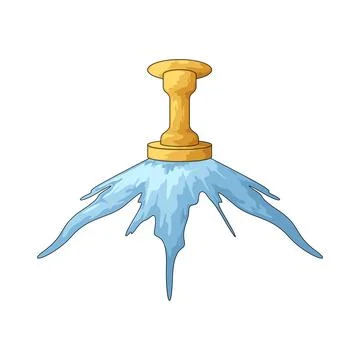 Fire sprinkler illustration Stock Illustration