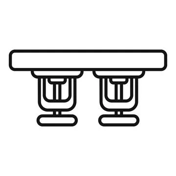 Fire sprinkler system protecting building from fire hazard Ilustración de archivo