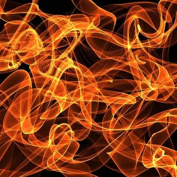 Fire square background rendered illustration Fire square background render... Stock Photos