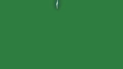 Fire Standing Isolated Green Screen Stock Video Stock Footage 338015781