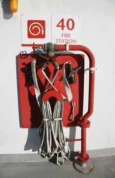 Fire Station Equipment Stock Photos