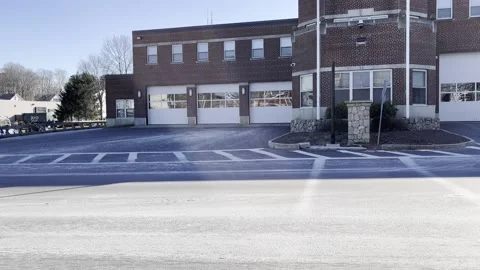Fire Station Stock Footage 228621458