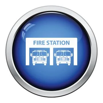 Fire station icon Stock Illustration