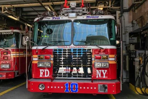 Fire station Stock Photos