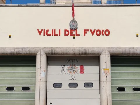 The fire station Stock Photos