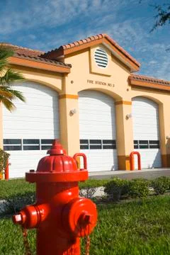 Fire station3 Stock Photos