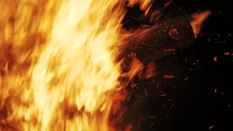 Fire stick Stock Footage 139453581