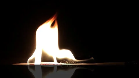 Fire stock video background effect Stock Footage 282686514