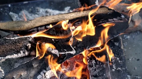 Fire is stored in nature - slowmotion 스톡 동영상 129091833