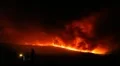 Fire storm in the forest – hell on earth HD Footage
