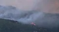 Fire storm in the forest, hell on earth, time lapse HD Footage
