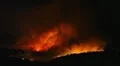 Fire storm in the forest – hell on earth time lapse HD Footage