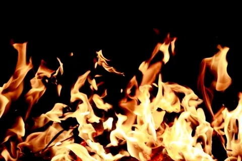 Fire storm Stock Photos