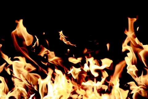 Fire storm Stock Photos