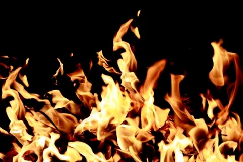 Fire storm Stock Photos