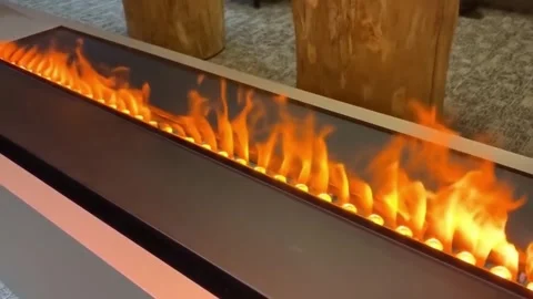 Fire stove for cooking or heating Stock-Footage 260191529